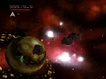 Asteroids Hyper 64 (USA) screen shot game playing